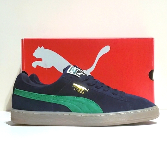 Puma Other - PUMA Suede Classic / Blue Green Gum sz 12